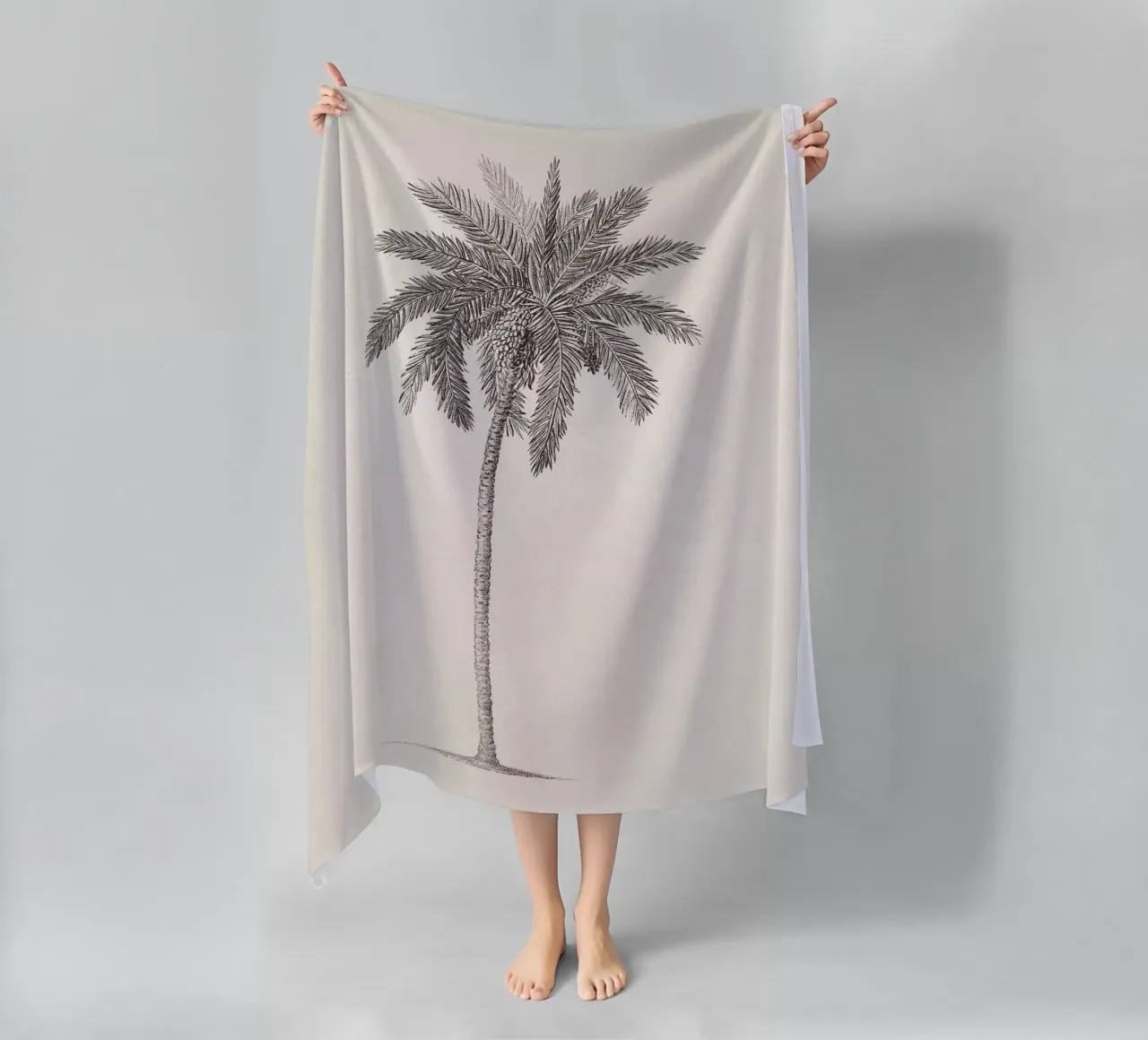 Palm Tree Sketch no. 09 telo mare da apoloprints