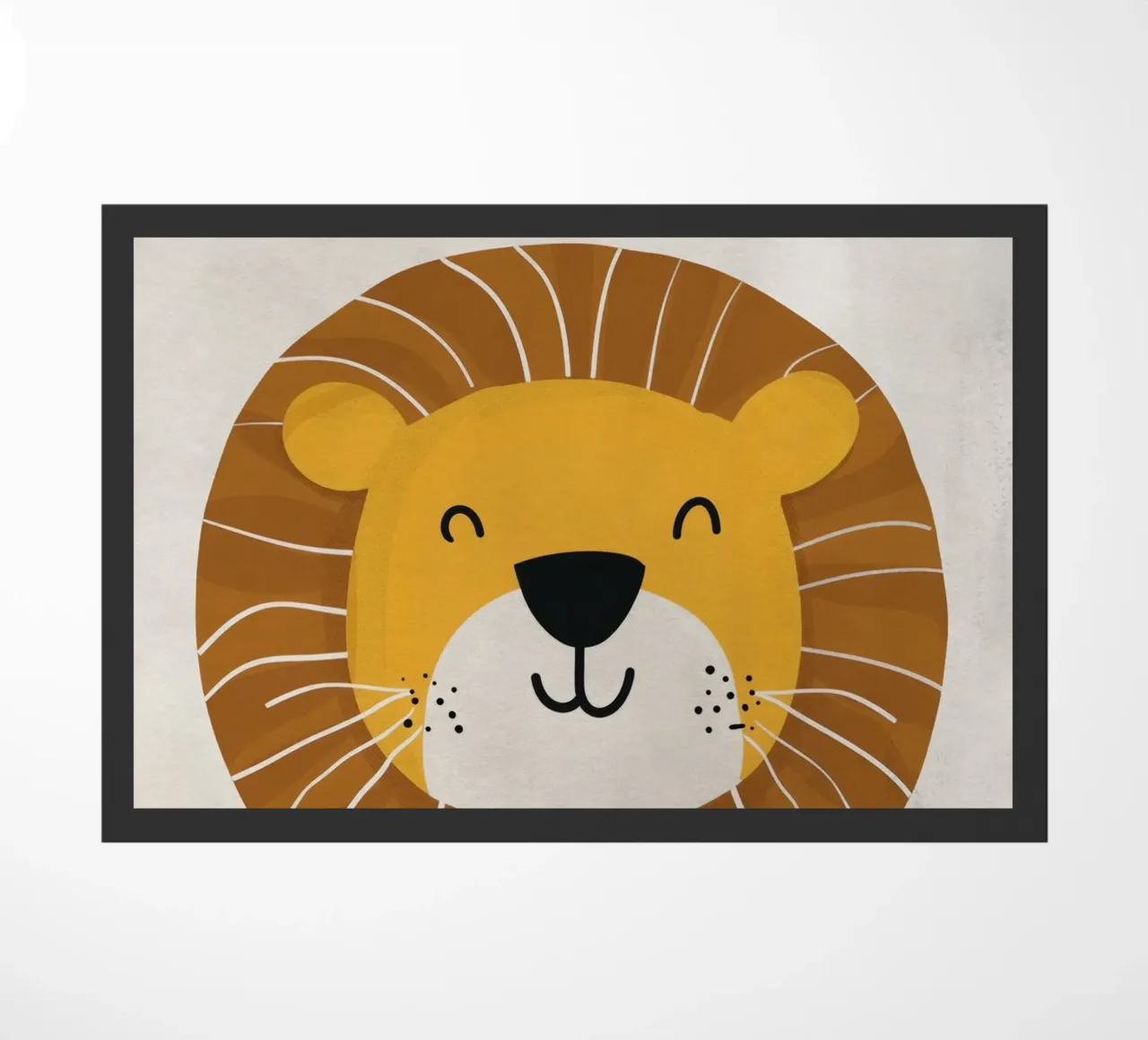 Boho Nursery 1 Lion zerbino da Boho Print Collection