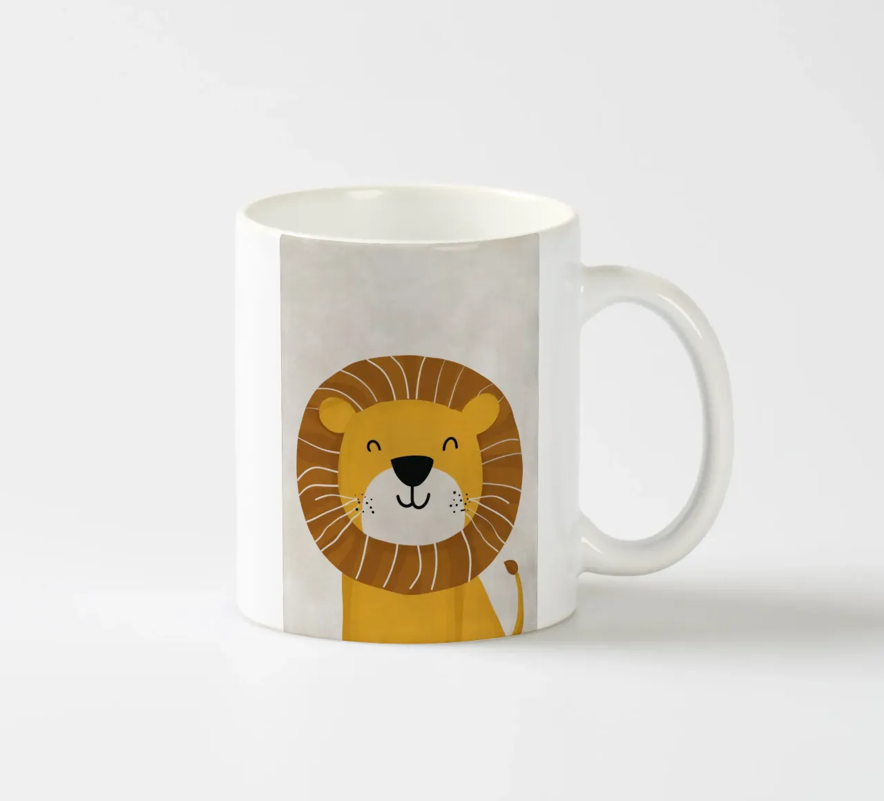 Boho Nursery 1 Lion taza de cerámica de Boho Print Collection