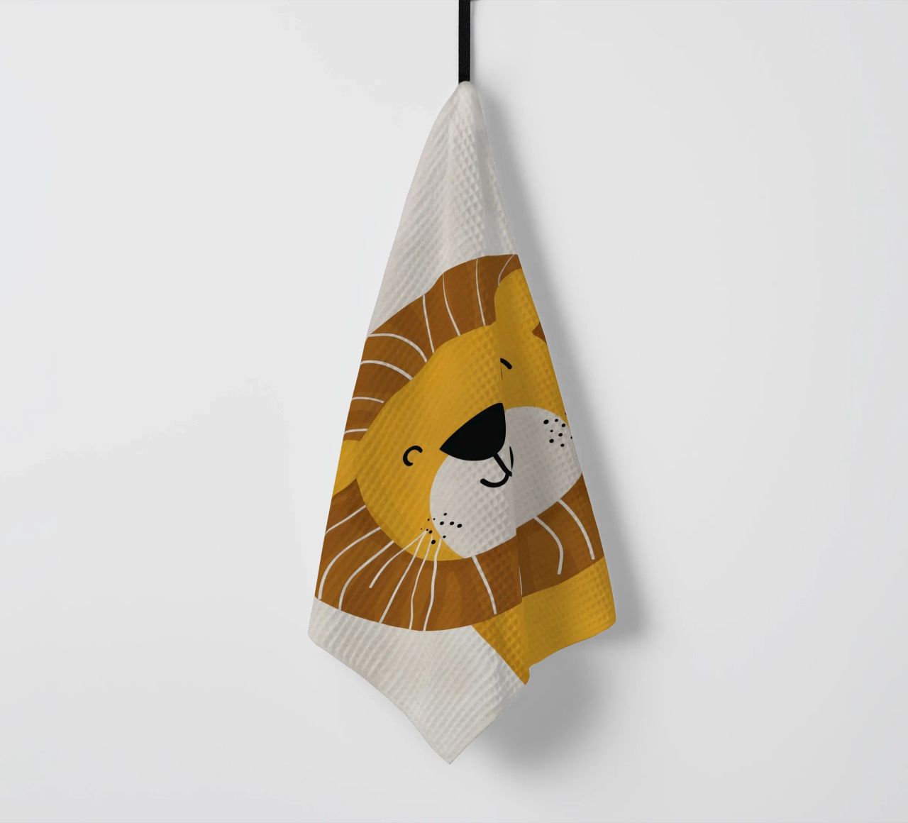 Boho Nursery 1 Lion torchon de Boho Print Collection