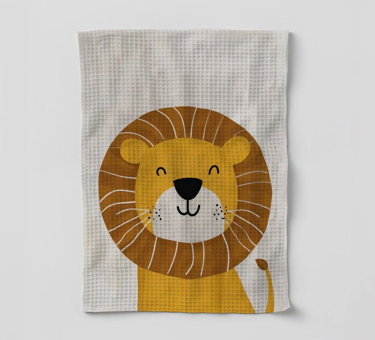 Boho Nursery 1 Lion torchon de Boho Print Collection