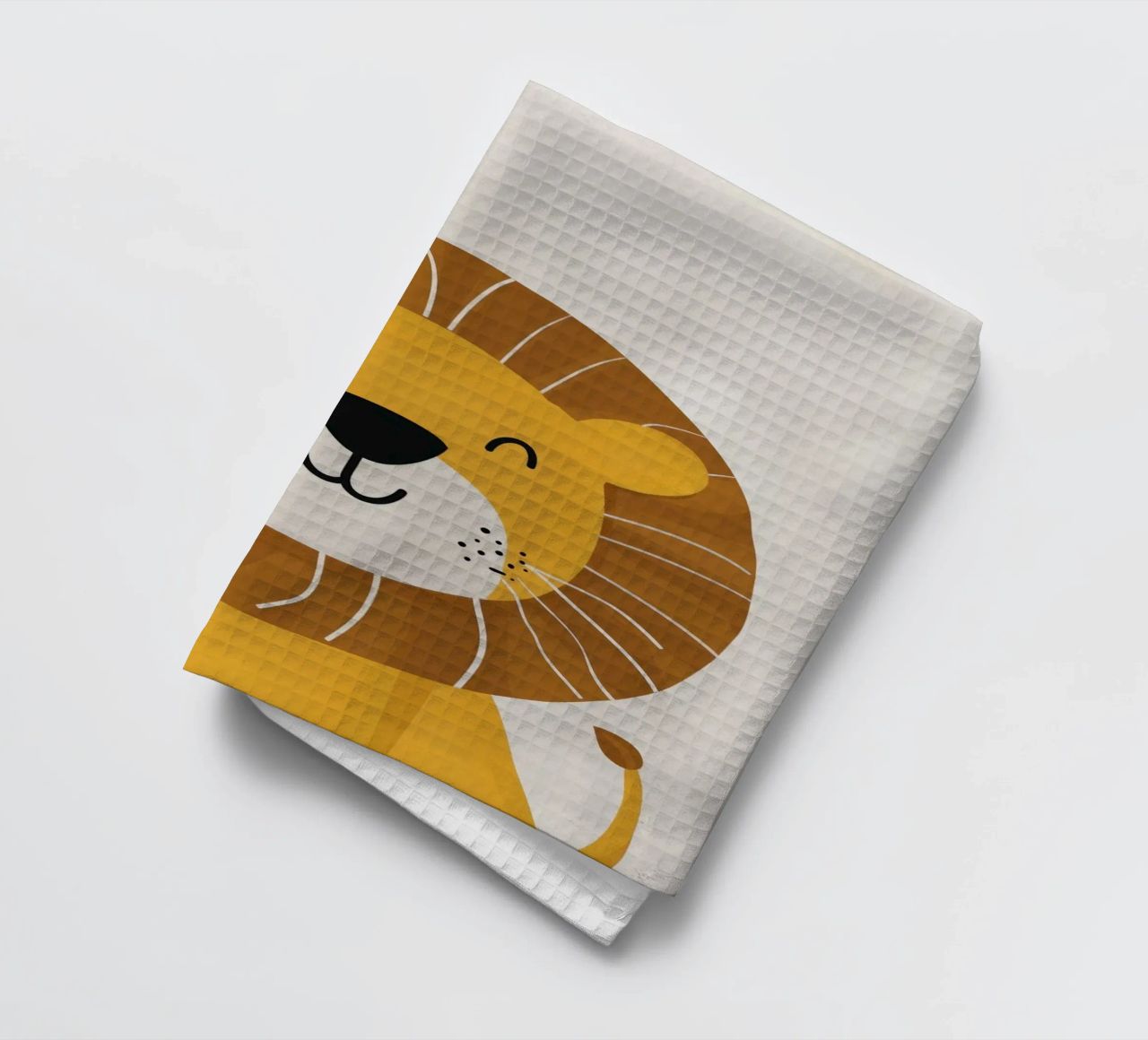 Boho Nursery 1 Lion torchon de Boho Print Collection