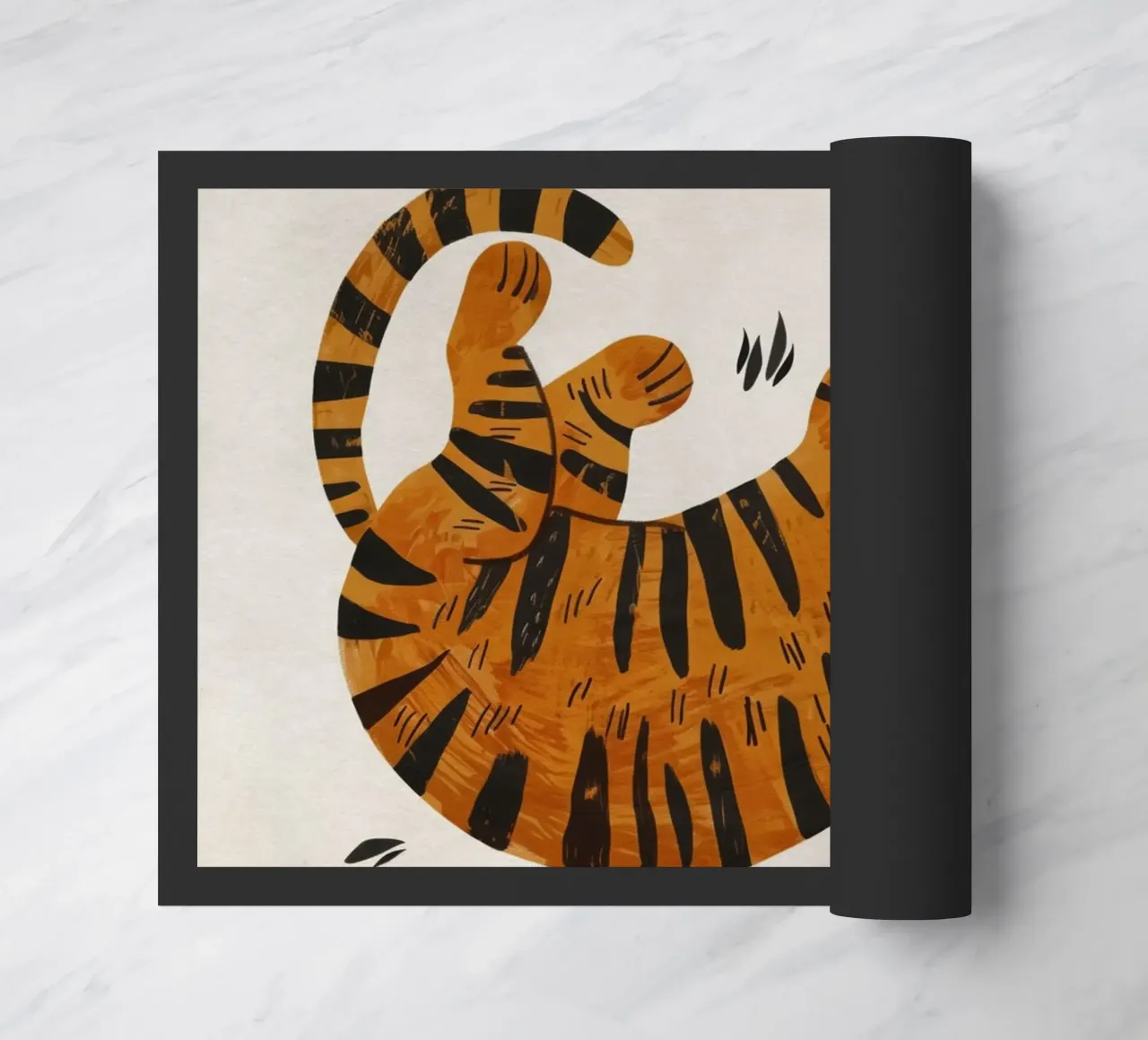 Boho Nursery 1 Tiger zerbino da Boho Print Collection