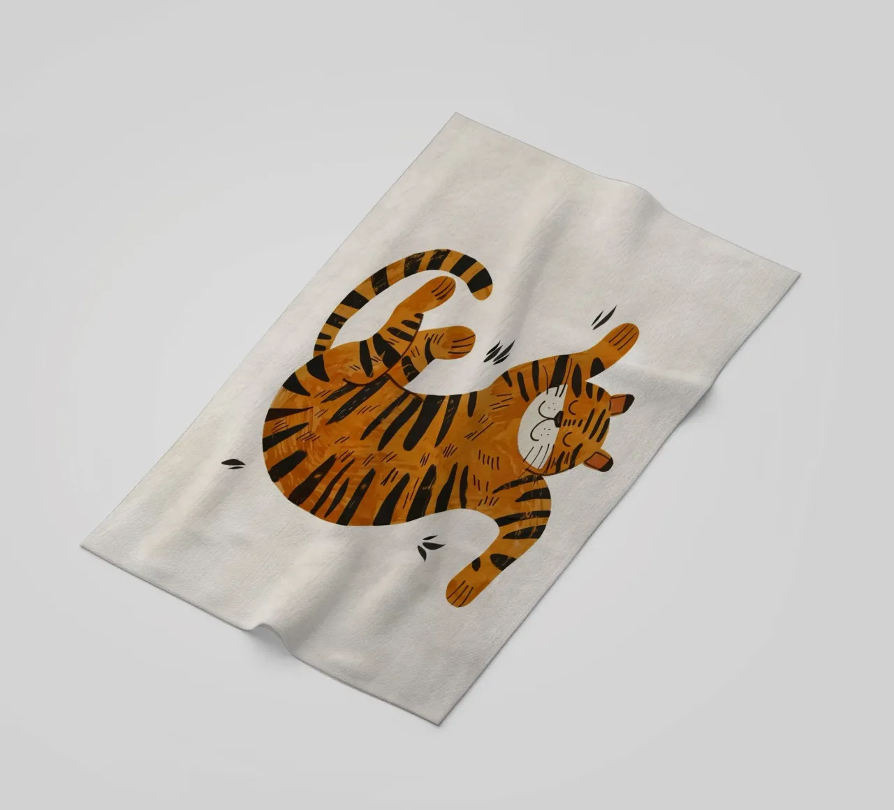 Boho Nursery 1 Tiger telo mare da Boho Print Collection