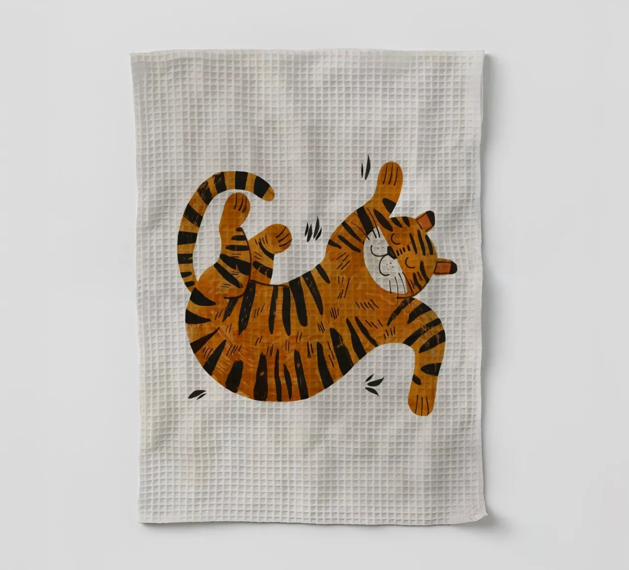 Boho Nursery 1 Tiger canovaccio da cucina da Boho Print Collection
