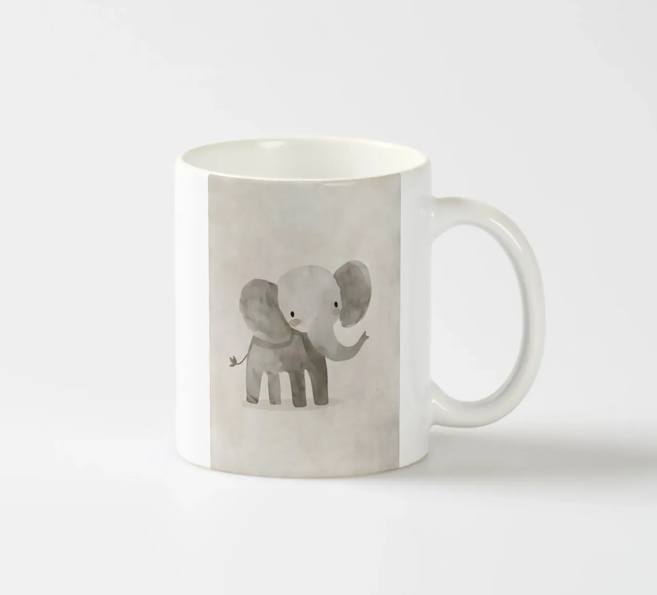 Boho Nursery 2 Elephant tazza in ceramica da Boho Print Collection
