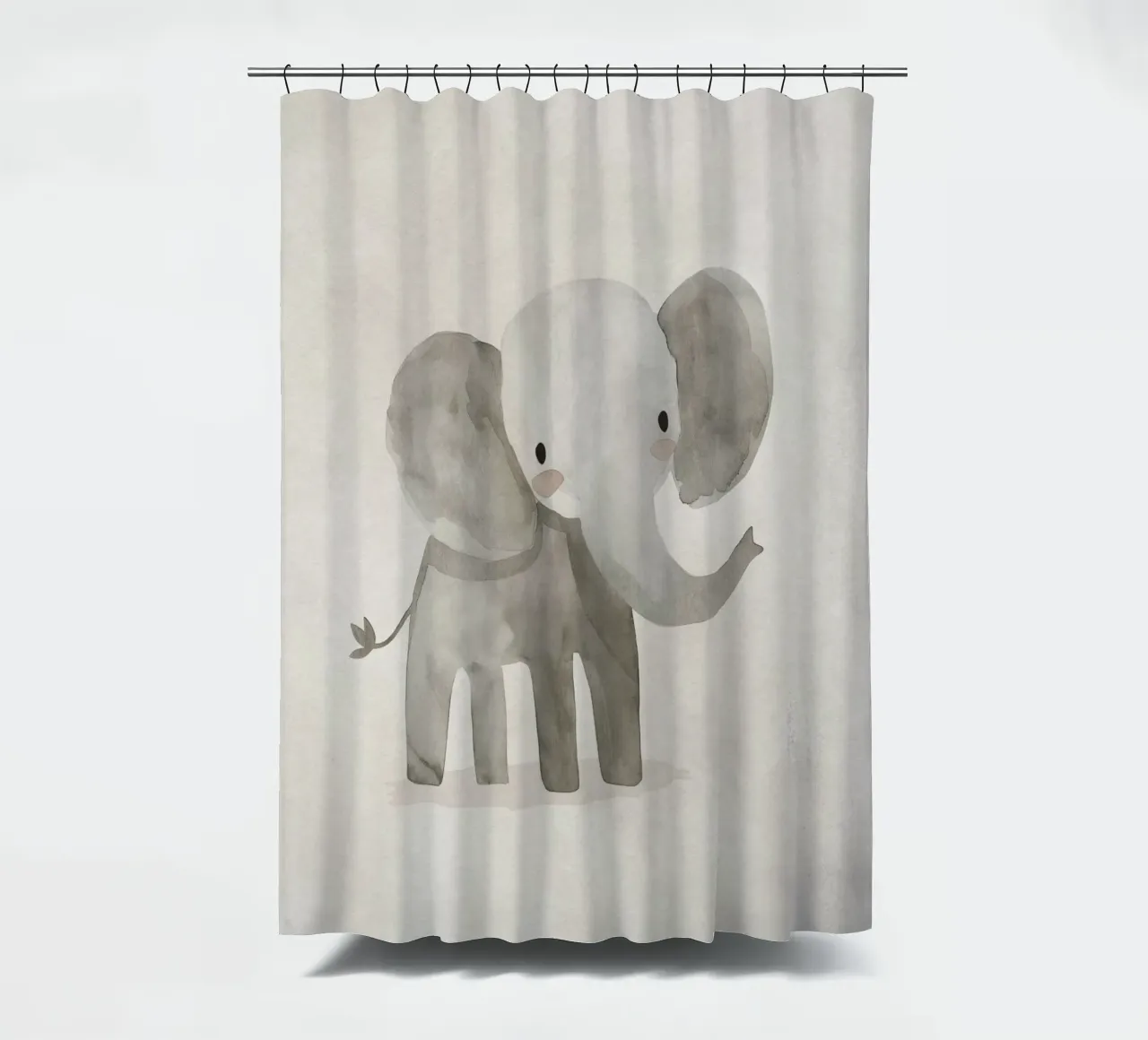 Boho Nursery 2 Elephant tenda da doccia da Boho Print Collection