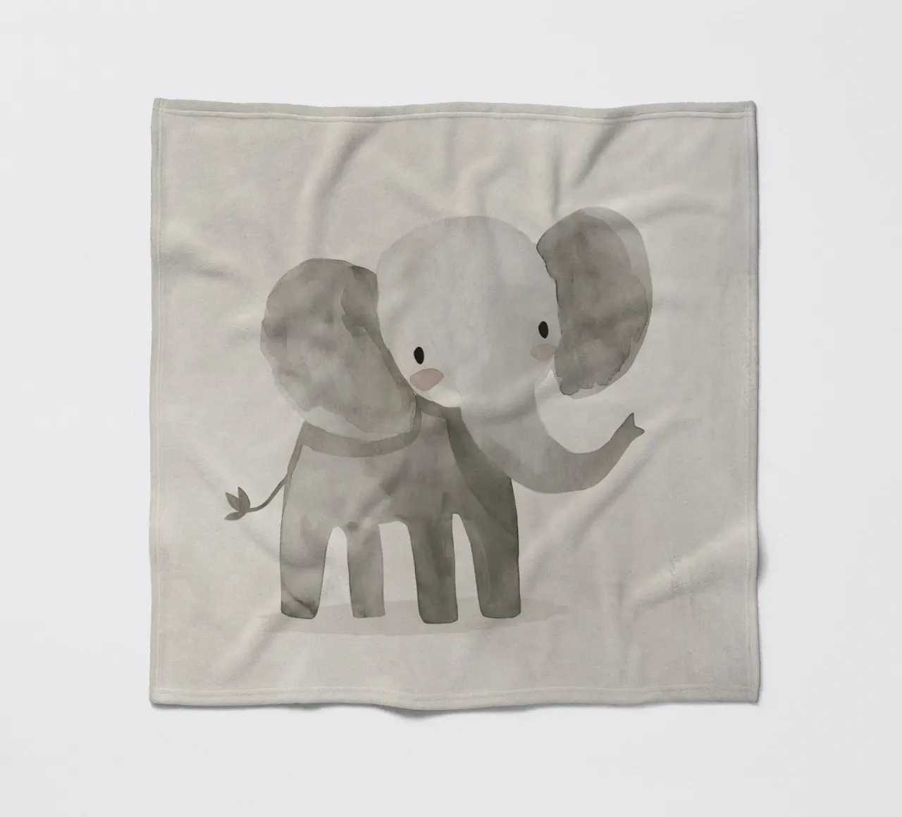 Boho Nursery 2 Elephant coperta in pile da Boho Print Collection