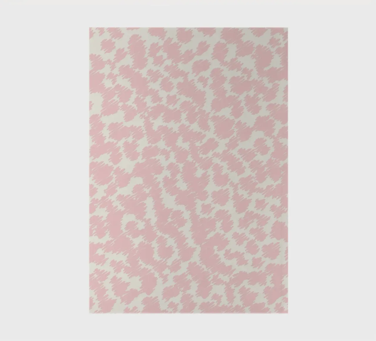 Preppy cheetah with bow notebook by Studio Birchwood