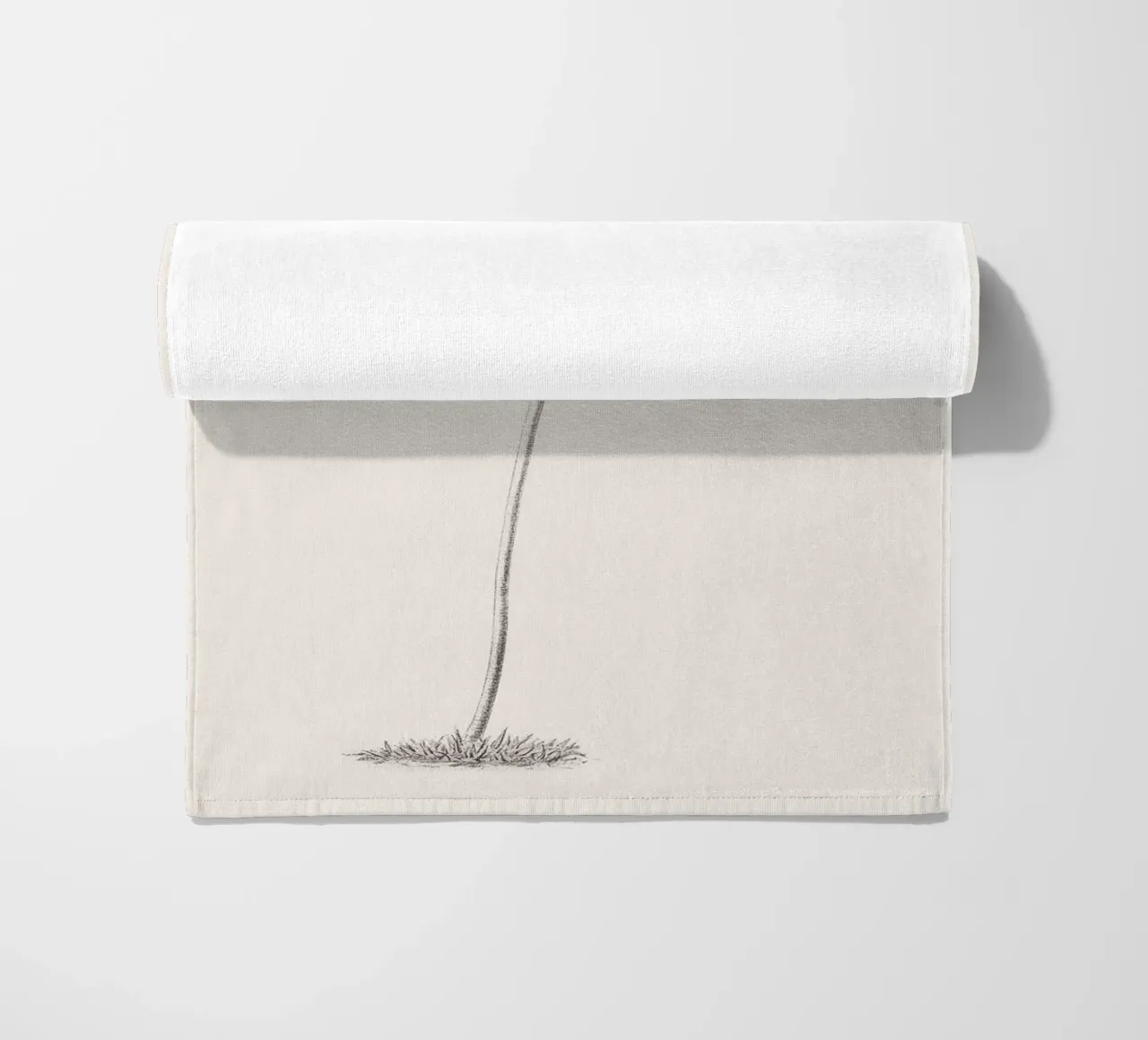 Palm Tree Sketch no. 10 telo mare da apoloprints