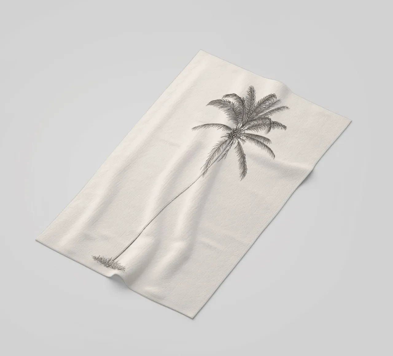 Palm Tree Sketch no. 10 telo mare da apoloprints