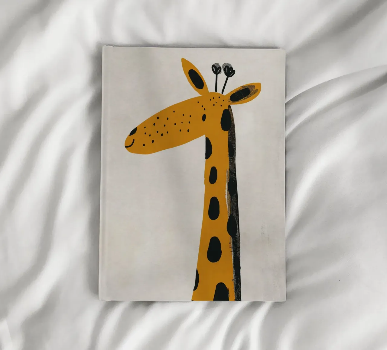 Boho Nursery 2 Giraffe notebook by Boho Print Collection