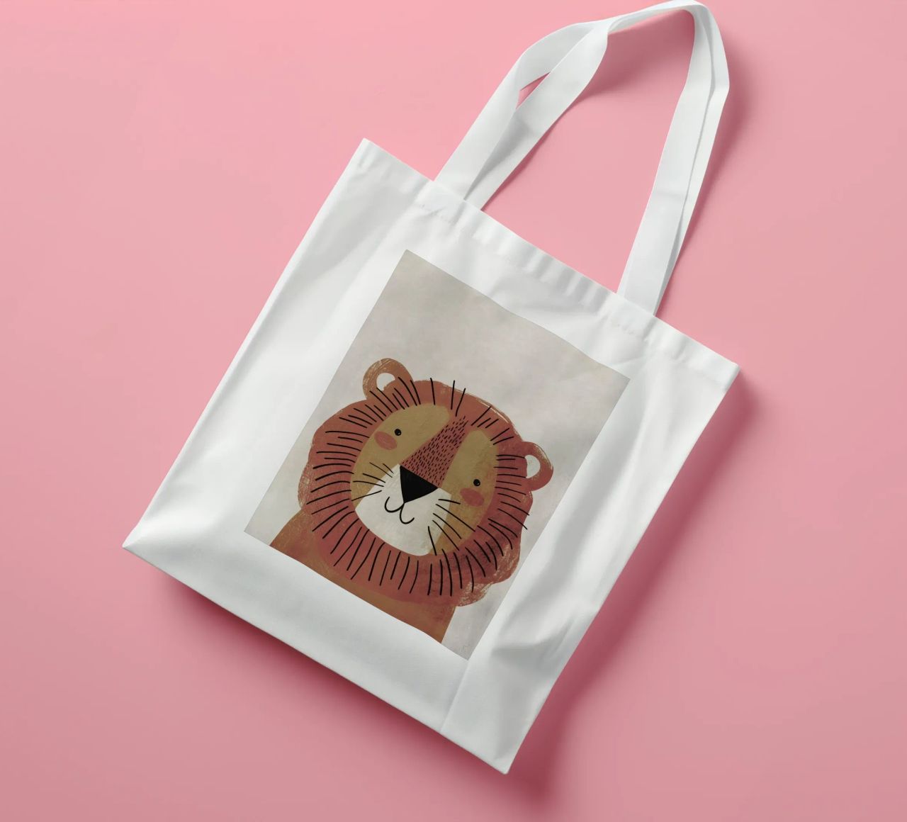Boho Nursery 2 Lion tote bag de Boho Print Collection
