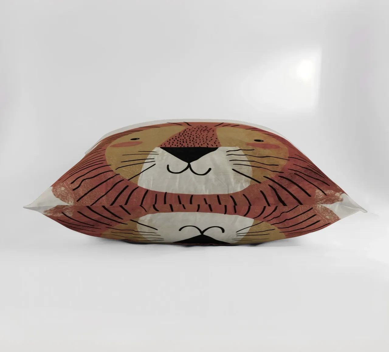 Boho Nursery 2 Lion cuscino da Boho Print Collection