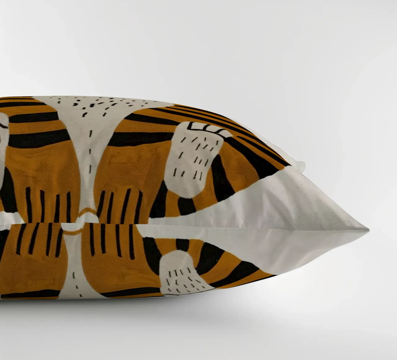 Boho Nursery 2 Tiger cuscino da Boho Print Collection