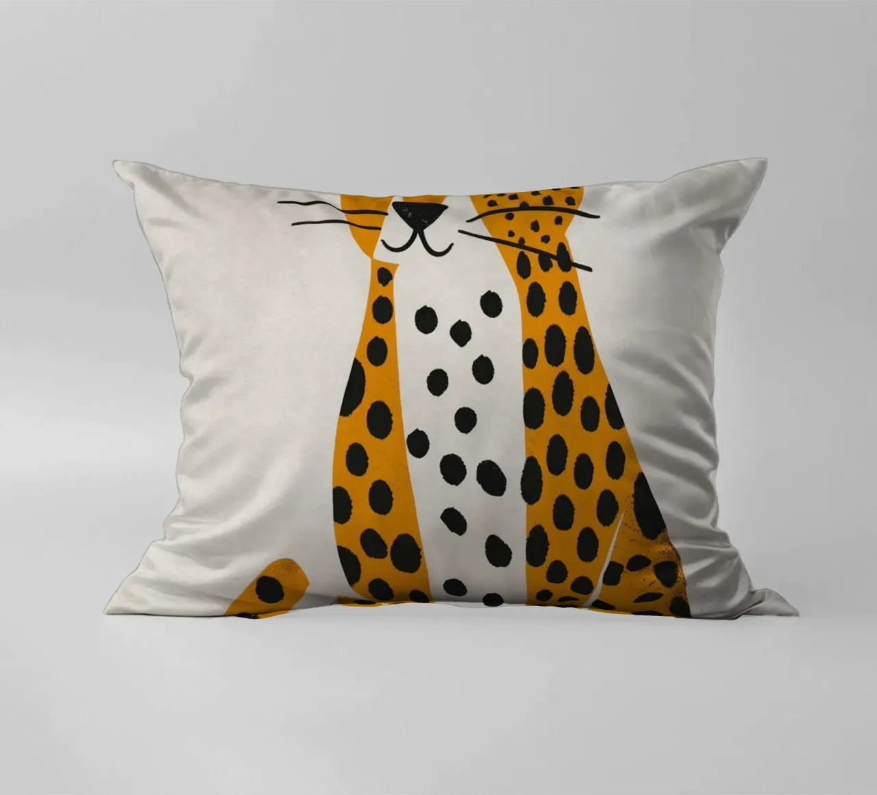 Boho Nursery 3 Leopard cuscino da Boho Print Collection