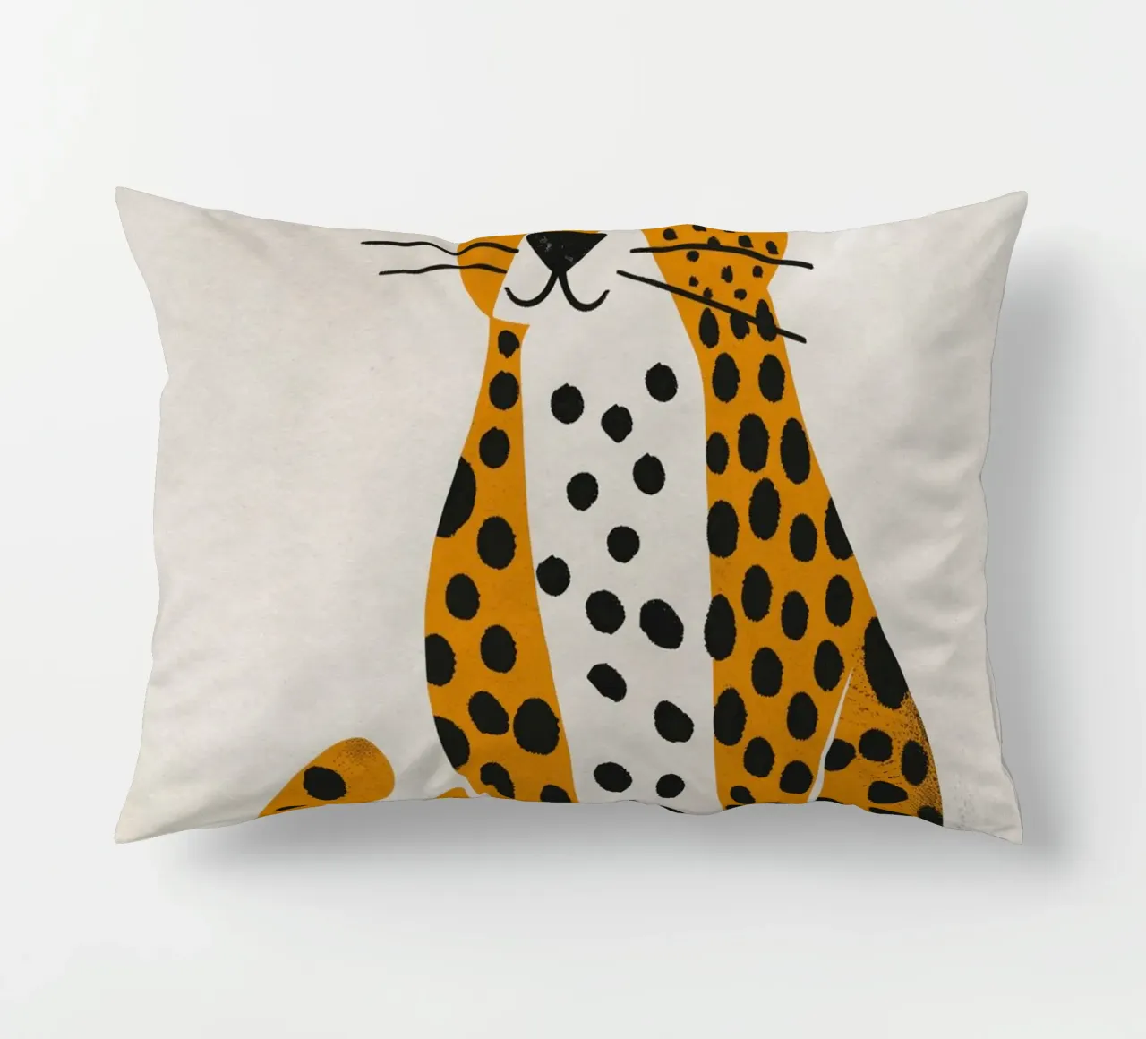 Boho Nursery 3 Leopard cuscino da Boho Print Collection