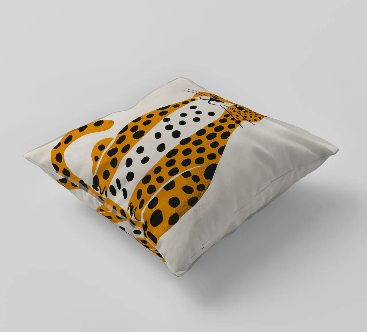 Boho Nursery 3 Leopard cuscino da Boho Print Collection