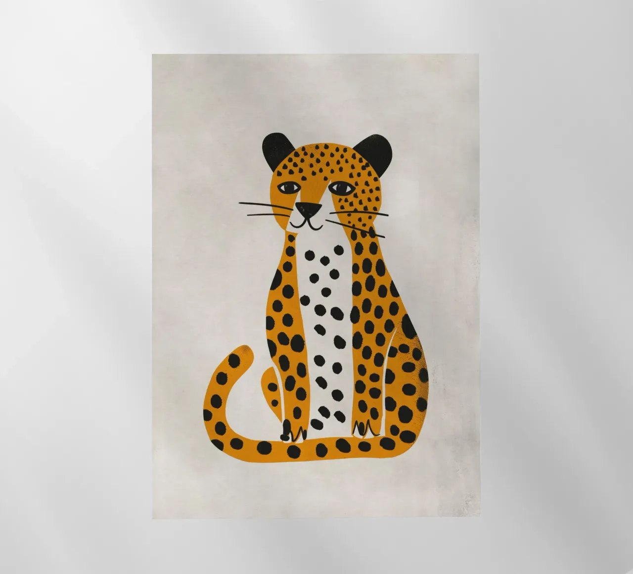 Boho Nursery 3 Leopard pellicola backlit da Boho Print Collection