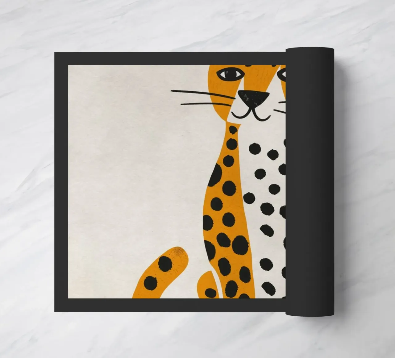 Boho Nursery 3 Leopard zerbino da Boho Print Collection