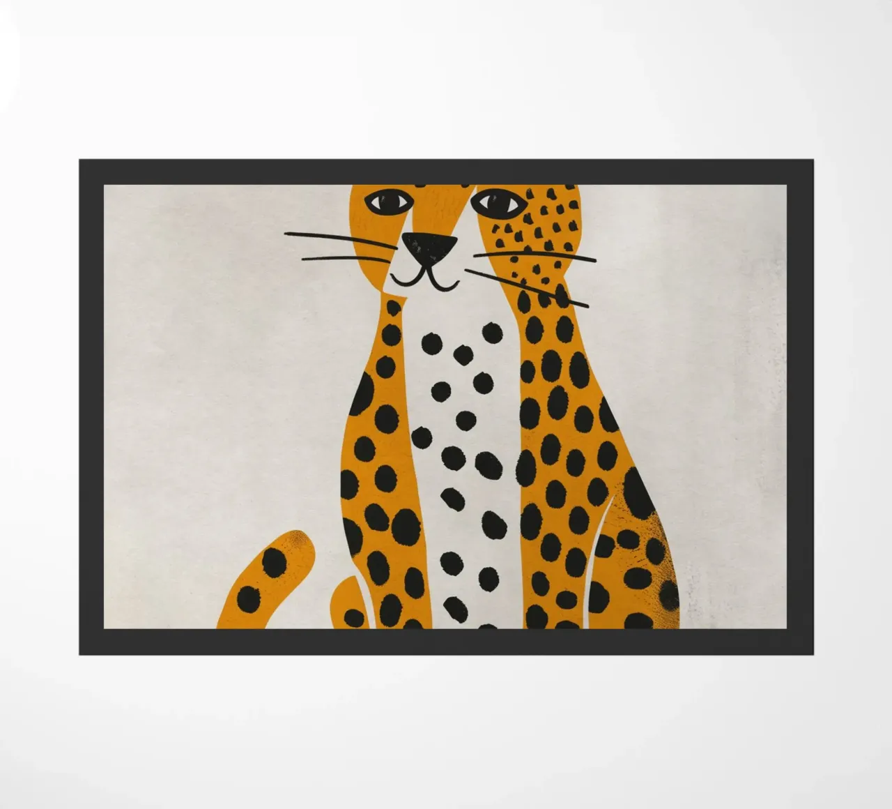Boho Nursery 3 Leopard zerbino da Boho Print Collection