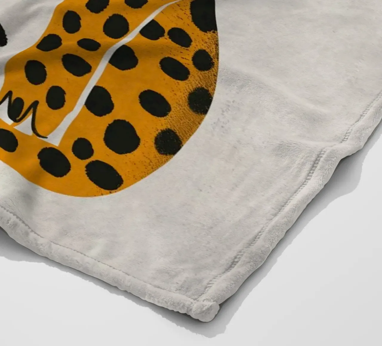 Boho Nursery 3 Leopard coperta in pile da Boho Print Collection