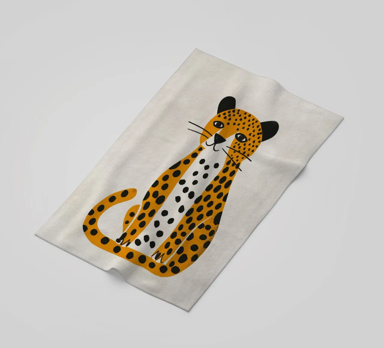 Boho Nursery 3 Leopard telo mare da Boho Print Collection