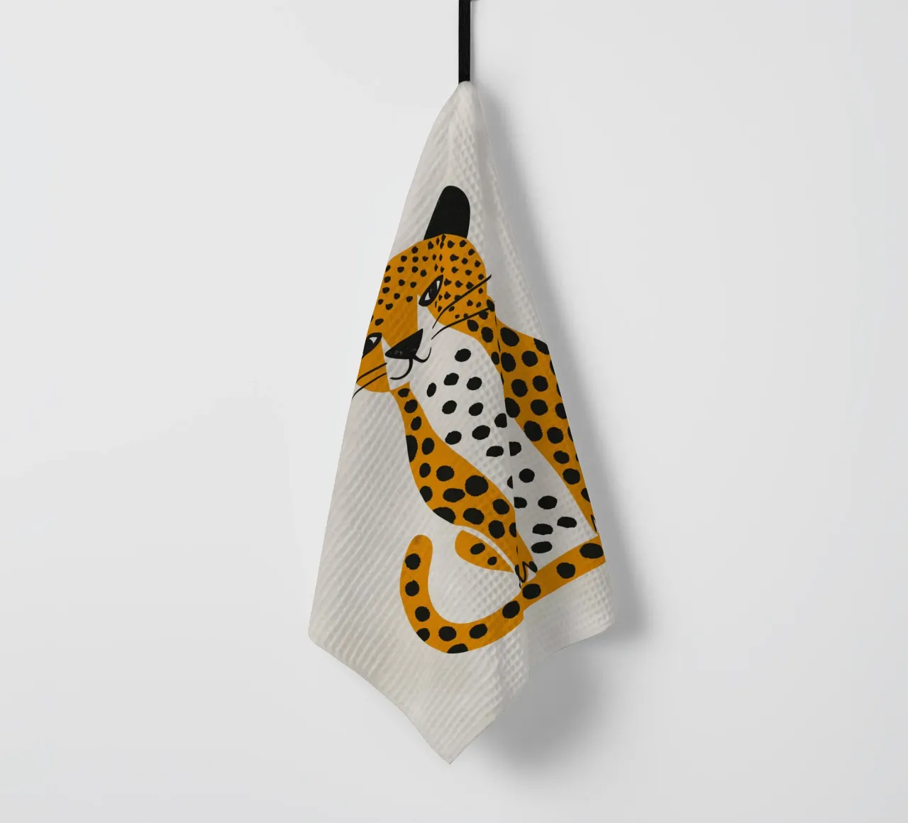 Boho Nursery 3 Leopard canovaccio da cucina da Boho Print Collection