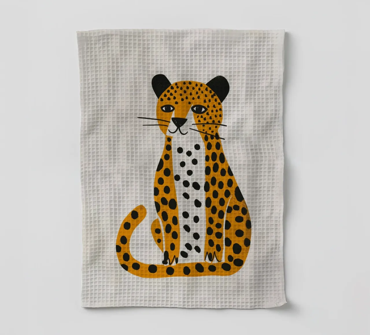 Boho Nursery 3 Leopard canovaccio da cucina da Boho Print Collection