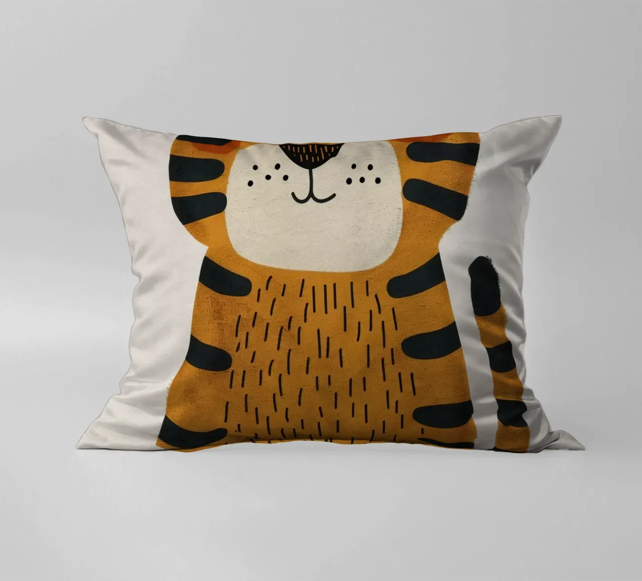 Boho Nursery 3 Tiger cuscino da Boho Print Collection