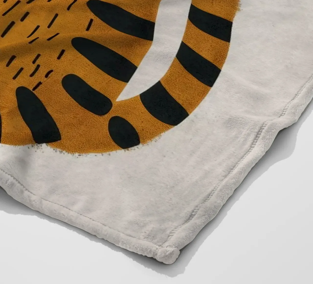 Boho Nursery 3 Tiger coperta in pile da Boho Print Collection