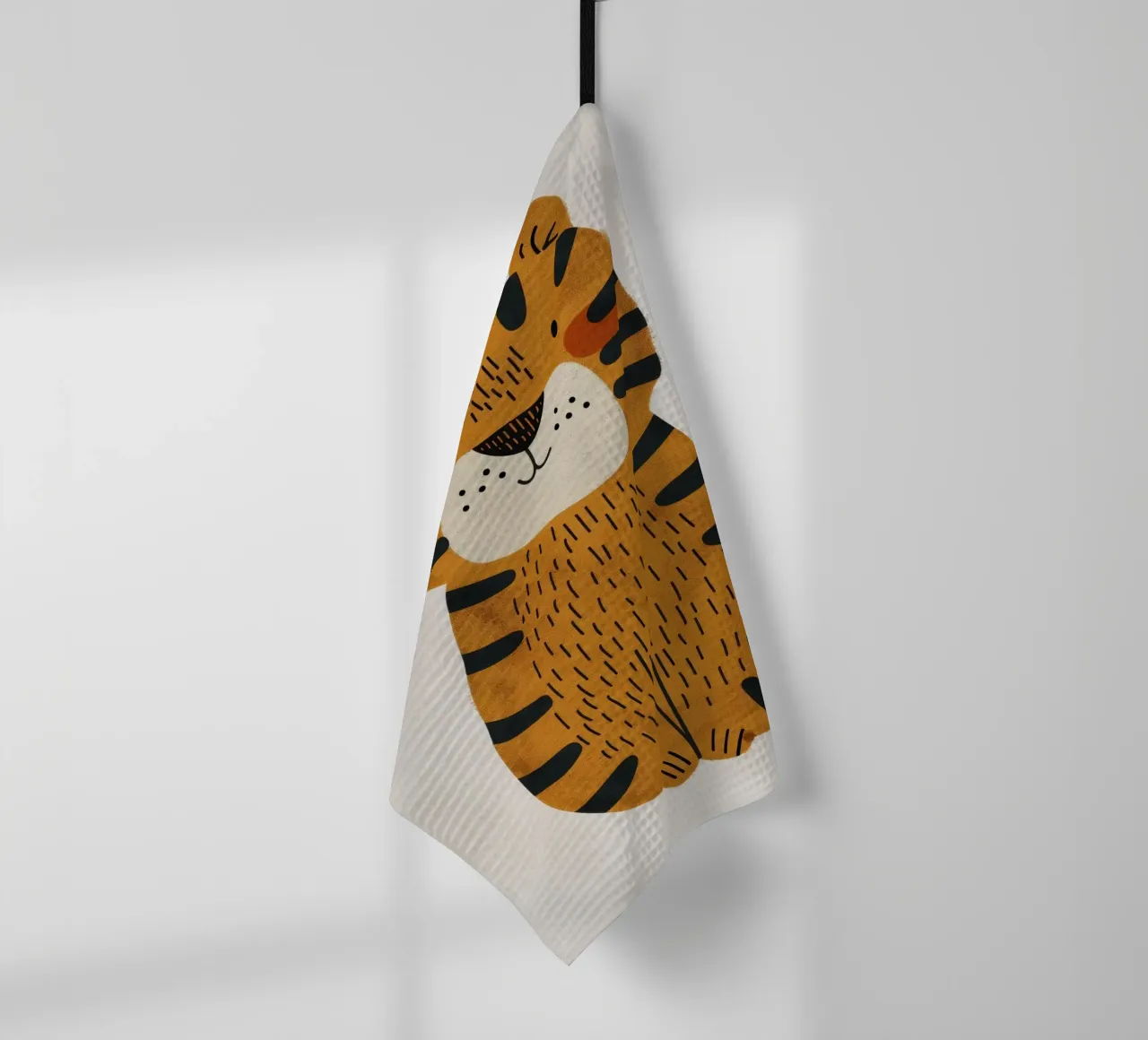 Boho Nursery 3 Tiger canovaccio da cucina da Boho Print Collection