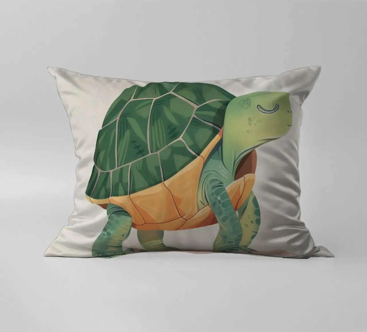Boho Nursery 3 Turtle cuscino da Boho Print Collection