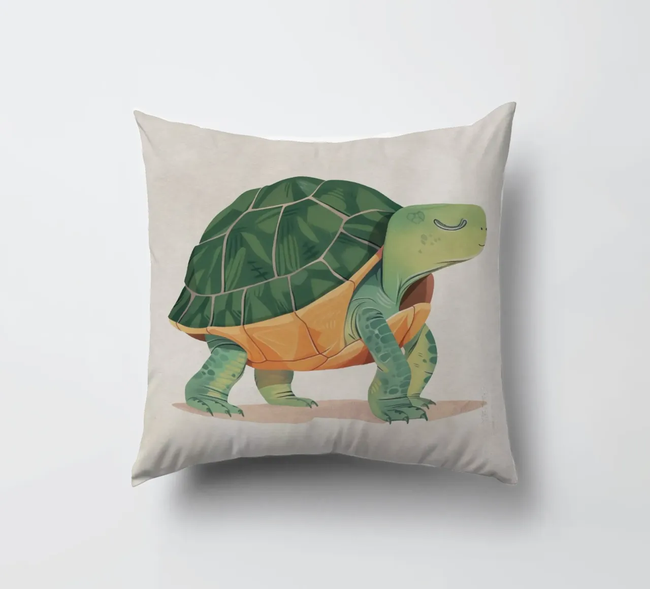 Boho Nursery 3 Turtle cuscino da Boho Print Collection