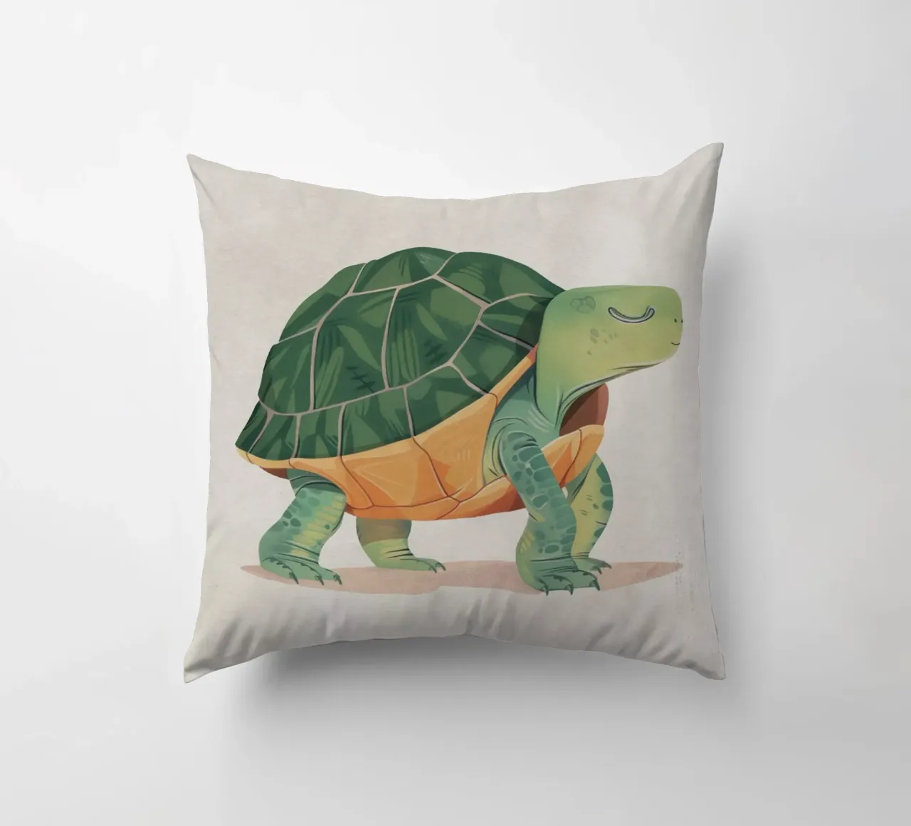 Boho Nursery 3 Turtle cuscino da Boho Print Collection