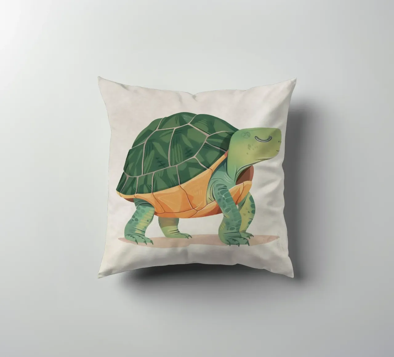 Boho Nursery 3 Turtle cuscino da Boho Print Collection