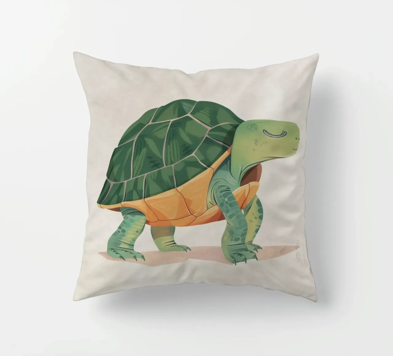 Boho Nursery 3 Turtle cuscino da Boho Print Collection