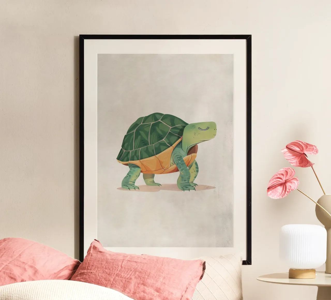 Boho Nursery 3 Turtle poster da Boho Print Collection