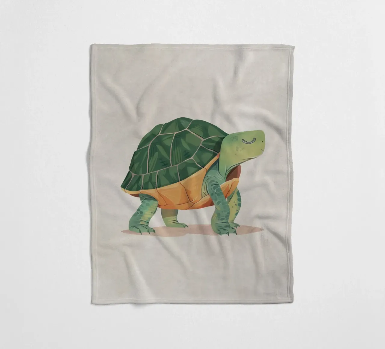 Boho Nursery 3 Turtle coperta in pile da Boho Print Collection