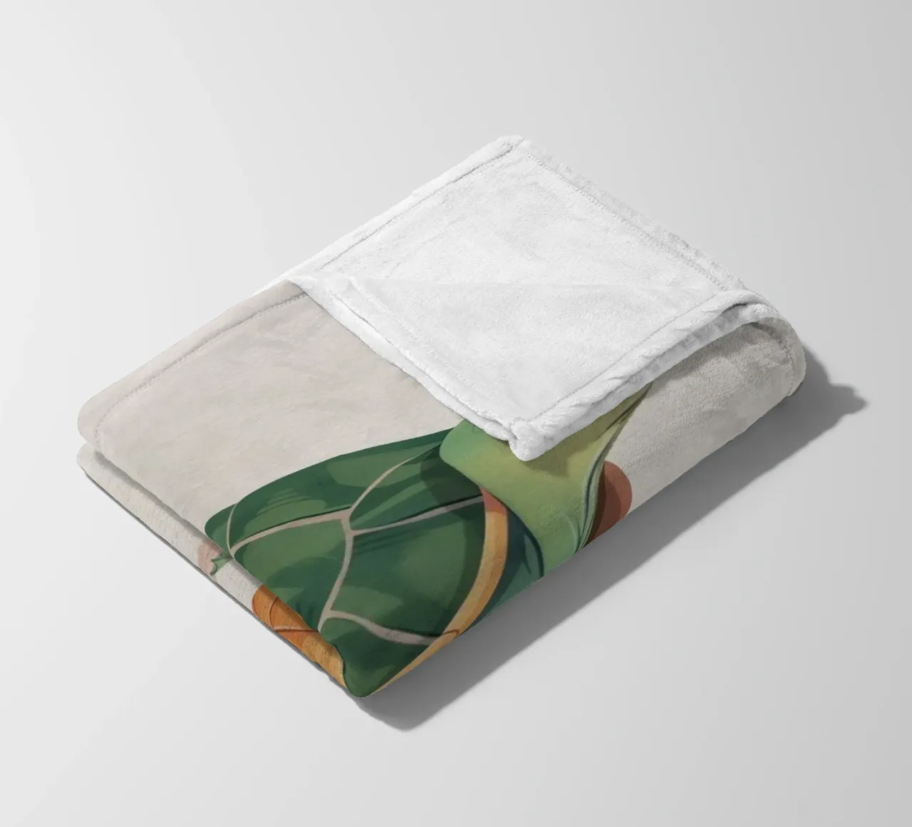 Boho Nursery 3 Turtle coperta in pile da Boho Print Collection
