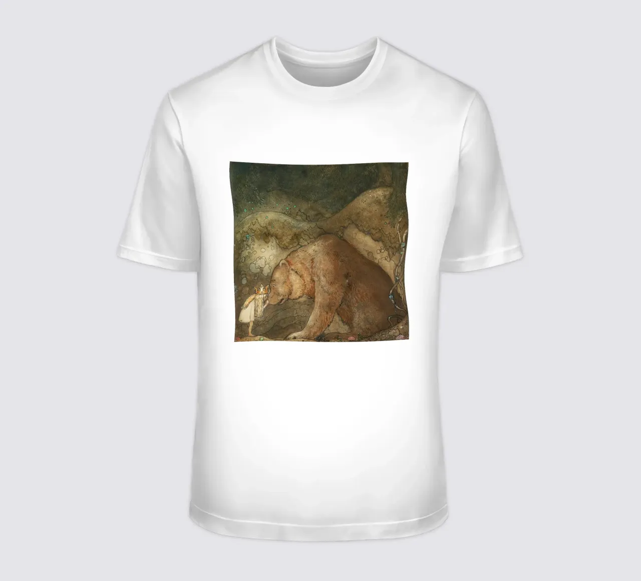 John Bauer - Povera piccola Basse t-shirt da Timeless Artworks