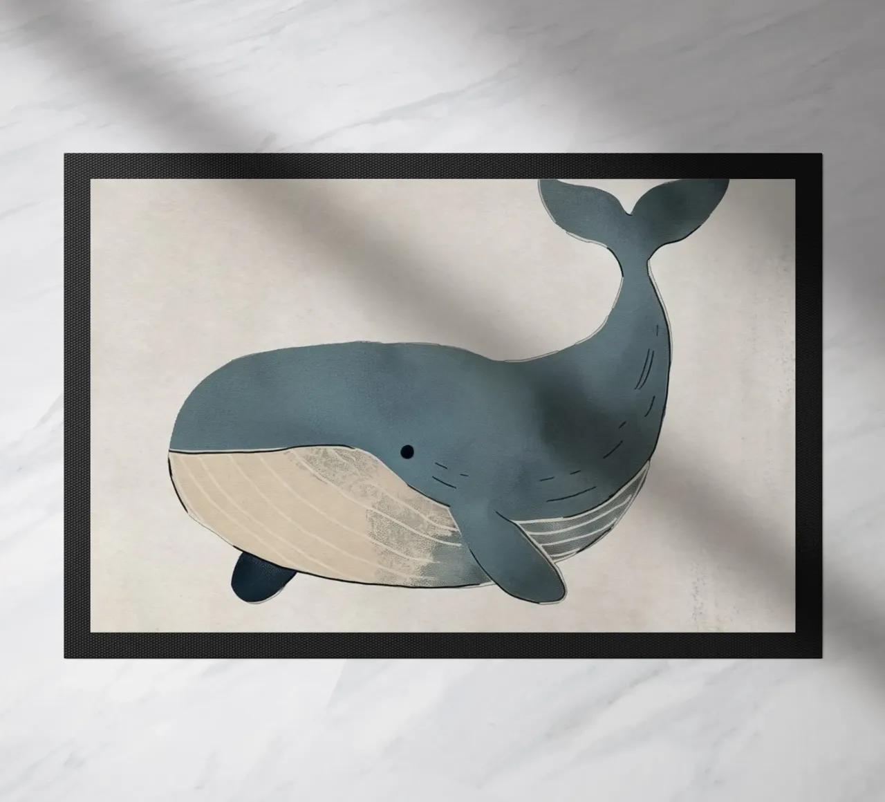 Boho Nursery 3 Whale zerbino da Boho Print Collection