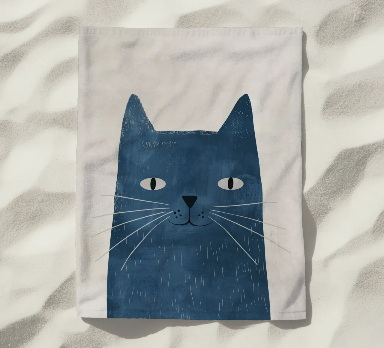 Boho Nursery 4 Cat toalla de playa de Boho Print Collection
