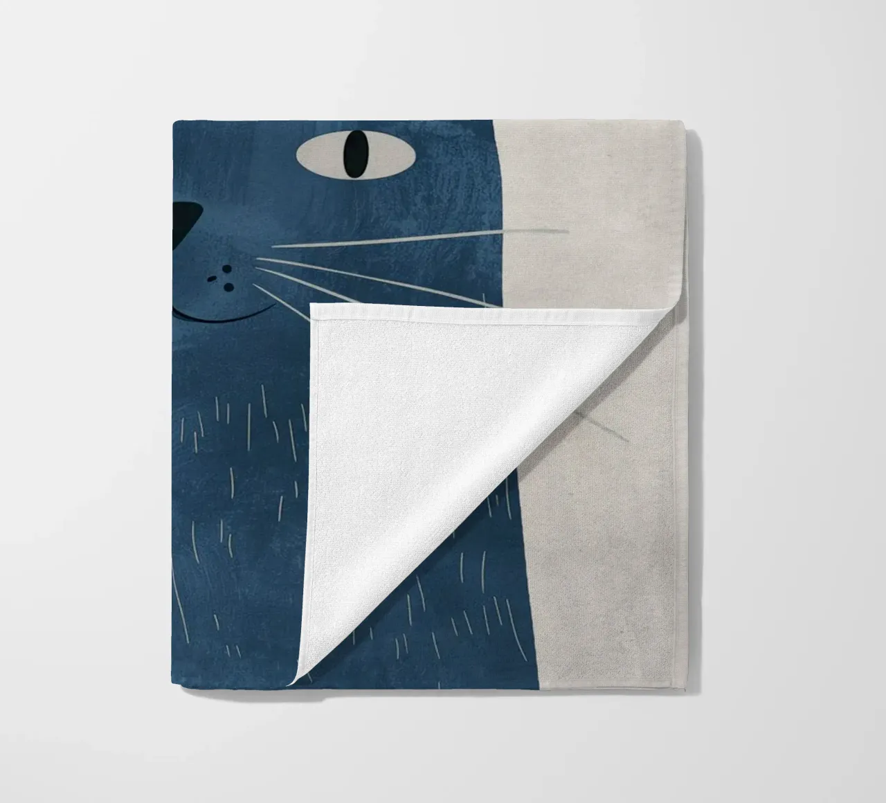 Boho Nursery 4 Cat toalla de playa de Boho Print Collection