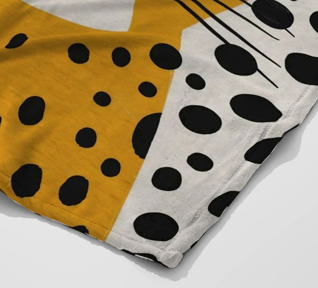 Boho Nursery 4 Leopard coperta in pile da Boho Print Collection