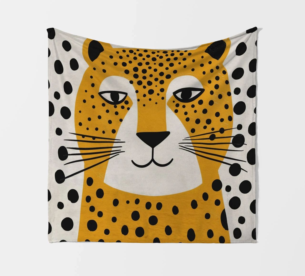 Boho Nursery 4 Leopard coperta in pile da Boho Print Collection