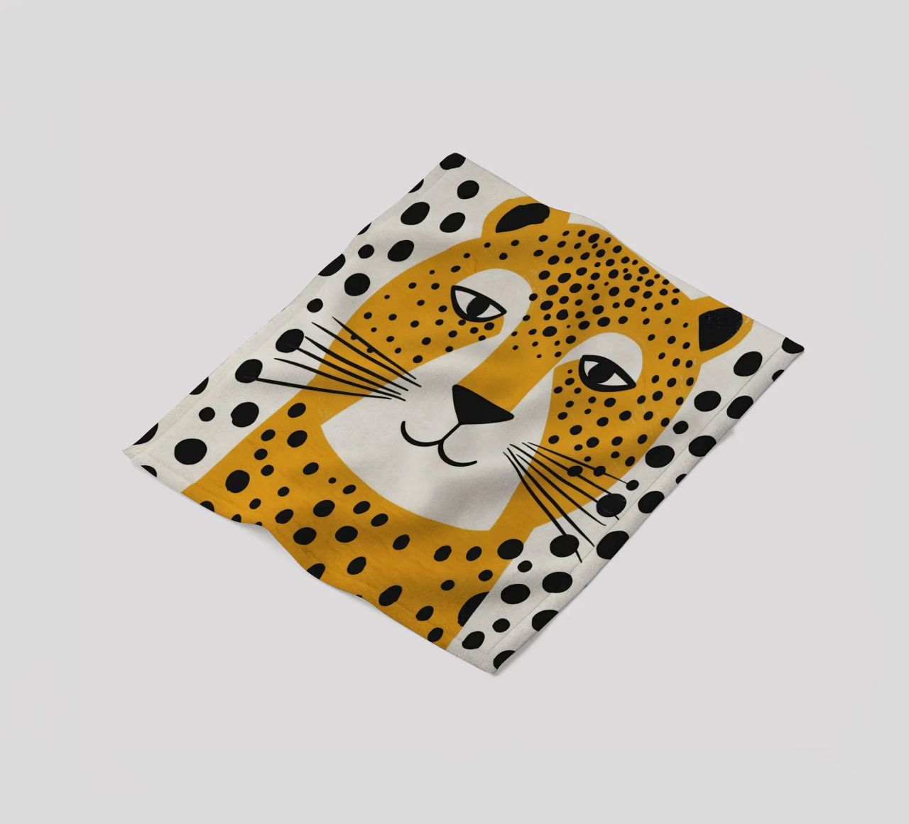Boho Nursery 4 Leopard coperta in pile da Boho Print Collection