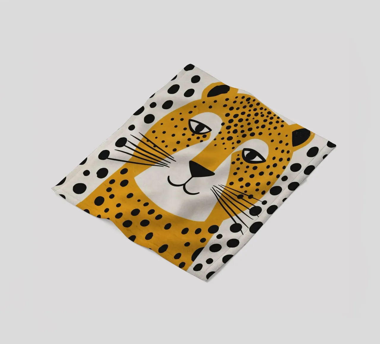 Boho Nursery 4 Leopard coperta in pile da Boho Print Collection
