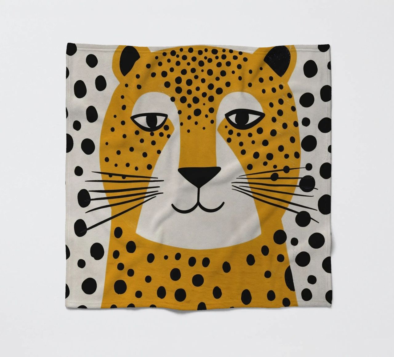 Boho Nursery 4 Leopard coperta in pile da Boho Print Collection