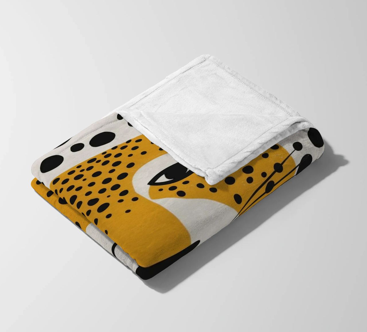 Boho Nursery 4 Leopard coperta in pile da Boho Print Collection